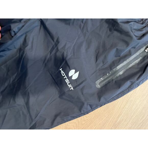 Hot Suit Sauna Pants men’s XL Black White Graphic Hotsuit Sweat Jogger - Picture 2 of 3